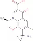(3R)-10-(1-AMINOCYCLOPROPYL)-9-FLUORO-2,3-DIHYDRO-3-METHYL-7-OXO-7H-PYRIDO[1,2,3-DE]-1,4-BENZOXAZI…