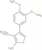 2-Amino-4-(3,4-dimethoxyphenyl)thiophene-3-carbonitrile