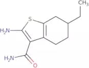 2-Amino-6-ethyl-4,5,6,7-tetrahydro-1-benzothiophene-3-carboxamide