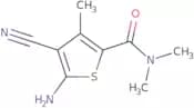 5-Amino-4-cyano-N,N,3-trimethylthiophene-2-carboxamide