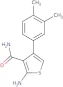 2-Amino-4-(3,4-dimethylphenyl)thiophene-3-carboxamide
