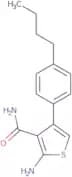 2-Amino-4-(4-butylphenyl)thiophene-3-carboxamide