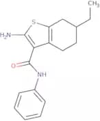 2-Amino-6-ethyl-N-phenyl-4,5,6,7-tetrahydro-1-benzothiophene-3-carboxamide
