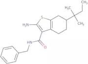 2-Amino-N-benzyl-6-tert-amyl-4,5,6,7-tetrahydro-1-benzothiophene-3-carboxamide