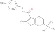 2-Amino-6-tert-butyl-N-(4-methylbenzyl)-4,5,6,7-tetrahydro-1-benzothiophene-3-carboxamide