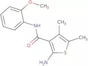 2-Amino-N-(2-methoxyphenyl)-4,5-dimethylthiophene-3-carboxamide