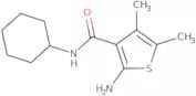 2-Amino-N-cyclohexyl-4,5-dimethylthiophene-3-carboxamide