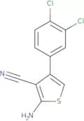 2-Amino-4-(3,4-dichlorophenyl)thiophene-3-carbonitrile