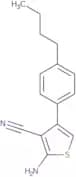 2-Amino-4-(4-butylphenyl)thiophene-3-carbonitrile