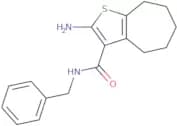 2-Amino-N-benzyl-5,6,7,8-tetrahydro-4H-cyclohepta[b]thiophene-3-carboxamide