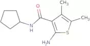 2-Amino-N-cyclopentyl-4,5-dimethylthiophene-3-carboxamide