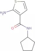 2-Amino-N-cyclopentylthiophene-3-carboxamide