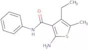 2-Amino-4-ethyl-5-methyl-N-phenylthiophene-3-carboxamide