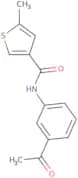 N-(3-Acetylphenyl)-5-methylthiophene-3-carboxamide