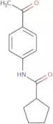 N-(4-Acetylphenyl)cyclopentanecarboxamide