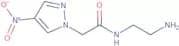 N-(2-Aminoethyl)-2-(4-nitro-1H-pyrazol-1-yl)acetamide