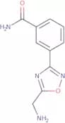 3-[5-(Aminomethyl)-1,2,4-oxadiazol-3-yl]benzamide hydrochloride