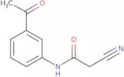 N-(3-Acetylphenyl)-2-cyanoacetamide
