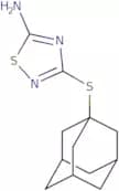 3-(1-Adamantylthio)-1,2,4-thiadiazol-5-amine