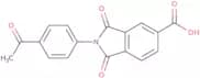 2-(4-Acetylphenyl)-1,3-dioxoisoindoline-5-carboxylic acid