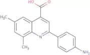 2-(4-Aminophenyl)-6,8-dimethylquinoline-4-carboxylic acid