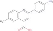 2-(4-Aminophenyl)-6-methylquinoline-4-carboxylic acid