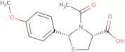 (2R,4R)-3-Acetyl-2-(4-methoxyphenyl)-1,3-thiazolidine-4-carboxylic acid