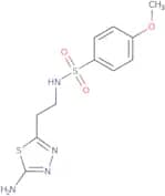 N-[2-(5-Amino-1,3,4-thiadiazol-2-yl)ethyl]-4-methoxybenzenesulfonamide