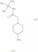 2-(4-Aminopiperidin-1-yl)-N-(tert-butyl)acetamide dihydrochloride