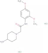 2-(4-Aminopiperidin-1-yl)-N-(2,4-dimethoxyphenyl)acetamide dihydrochloride