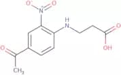 N-(4-Acetyl-2-nitrophenyl)-β-alanine
