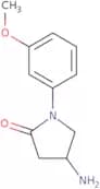 4-Amino-1-(3-methoxyphenyl)pyrrolidin-2-one hydrochloride