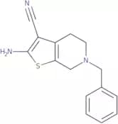 2-Amino-6-benzyl-4,5,6,7-tetrahydrothieno[2,3-c]pyridine-3-carbonitrile