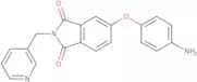 5-(4-Aminophenoxy)-2-(pyridin-3-ylmethyl)-1H-isoindole-1,3(2H)-dione