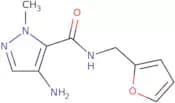 4-Amino-N-(2-furylmethyl)-1-methyl-1H-pyrazole-5-carboxamide