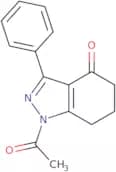 1-Acetyl-3-phenyl-1,5,6,7-tetrahydro-4H-indazol-4-one