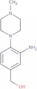 [3-Amino-4-(4-methylpiperazin-1-yl)phenyl]methanol