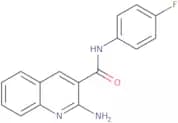2-Amino-N-(4-fluorophenyl)quinoline-3-carboxamide