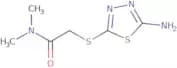 2-[(5-Amino-1,3,4-thiadiazol-2-yl)thio]-N,N-dimethylacetamide