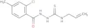 N-Allyl-2-(2-chloro-4-methylbenzoyl)hydrazinecarbothioamide
