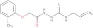 N-Allyl-2-[(2-methylphenoxy)acetyl]hydrazinecarbothioamide