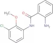 2-Amino-N-(3-chloro-2-methoxyphenyl)benzamide