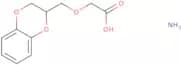 Ammonium (2,3-dihydro-1,4-benzodioxin-2-ylmethoxy)acetate