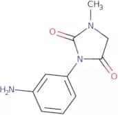 3-(3-Aminophenyl)-1-methylimidazolidine-2,4-dione