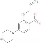 N-Allyl-2-nitro-5-piperazin-1-ylaniline hydrochloride