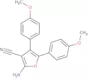 2-Amino-4,5-bis(4-methoxyphenyl)-3-furonitrile