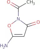 2-Acetyl-5-aminoisoxazol-3(2H)-one