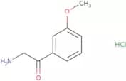 2-Amino-1-(3-methoxyphenyl)ethanone hydrochloride