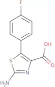 2-Amino-5-(4-fluorophenyl)-1,3-thiazole-4-carboxylic acid