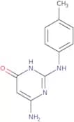 6-Amino-2-[(4-methylphenyl)amino]pyrimidin-4(3H)-one
